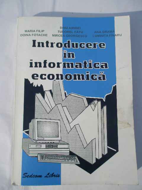 introducere in informatica economica                                                                 d. airinei m. filip t. fatu m. georgescu a. grama l. finaru                                         