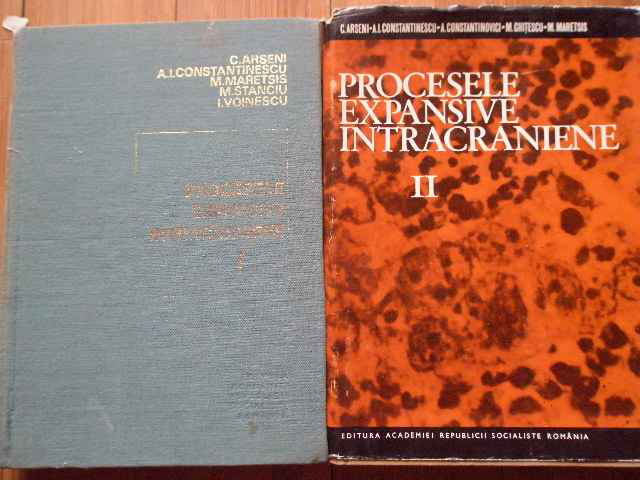 procesele expansive intracraniene vol.1-2                                                            c. arseni a.i. constantinescu m. maretsis m. stanciu i. voinescu                                    