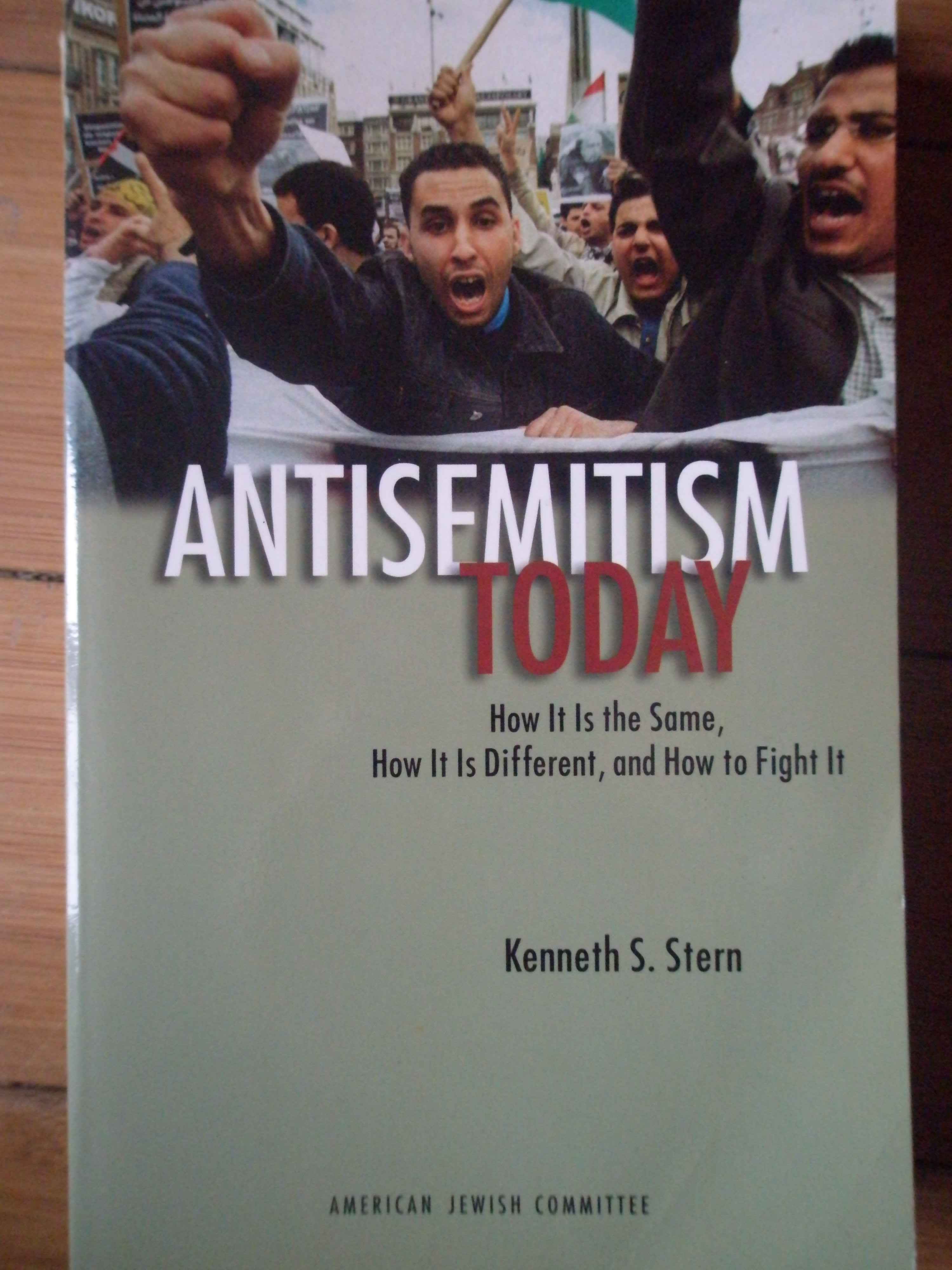 antisemitism today                                                                                   kenneth s. stern                                                                                    