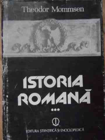 istoria romana vol.3                                                                                 theodor mommsen                                                                                     