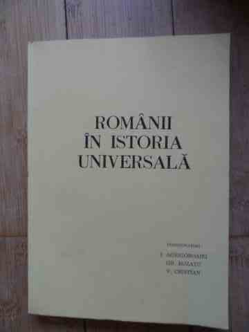romanii in istoria universala vol. 2 p2                                                              colectiv                                                                                            