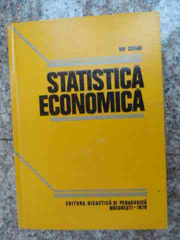 statistica economica                                                                                 i. capanu                                                                                           