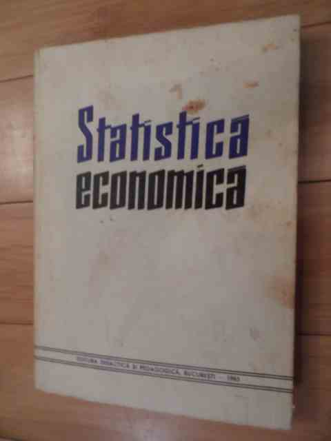 statistica economica                                                                                 colectiv                                                                                            
