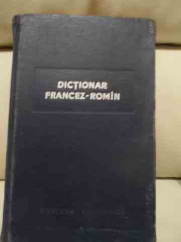 dictionar francez-roman                                                                              n. n. condeescu                                                                                     