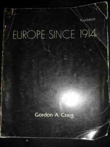 Europe since 1914                                                                         ...