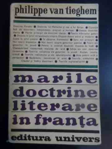 MARILE DOCTRINE LITERARE IN FRANTA                                                        ...