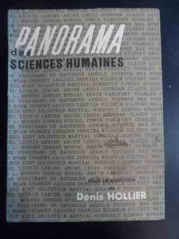 PANORAMA DES SCIENCES HUMAINES                                                            ...