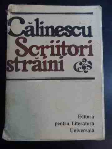 scriitori straini                                                                                    george calinescu                                                                                    