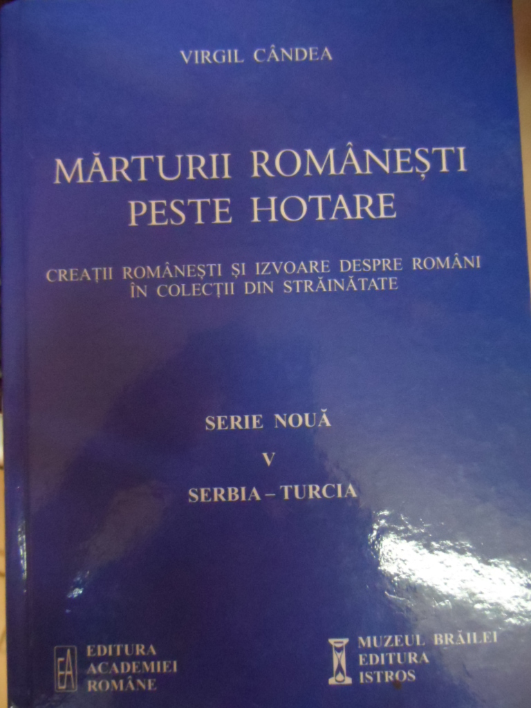 MARTURISIRII ROMANESTI PESTE HOTARE                                                       ...