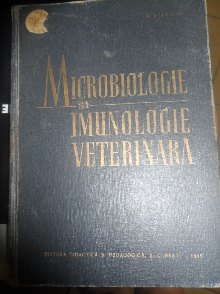 microbiologie si imunologie veterinara                                                               n. stamatin                                                                                         