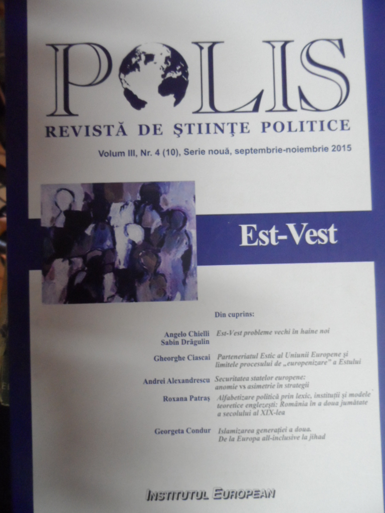 POLIS REVISTA DE STIINTE POLITICE                                                         ...