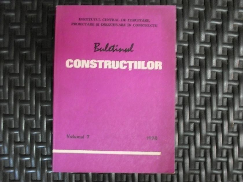 buletinul constructiilor                                                                             colectiv                                                                                            
