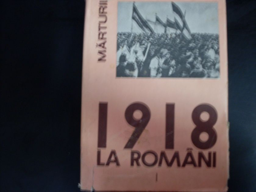 1918 LA ROMANI VOL.I                                                                                 COLECTIV                                                                                            