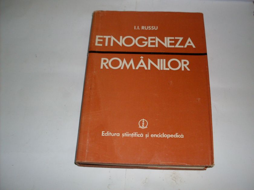 etnogeneza romanilor                                                                                 i.i. russu                                                                                          
