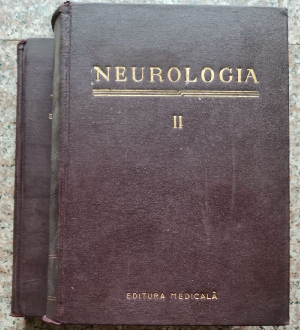 neurologia vol. i-ii                                                                                 a. kreindler, v. voiculescu                                                                         