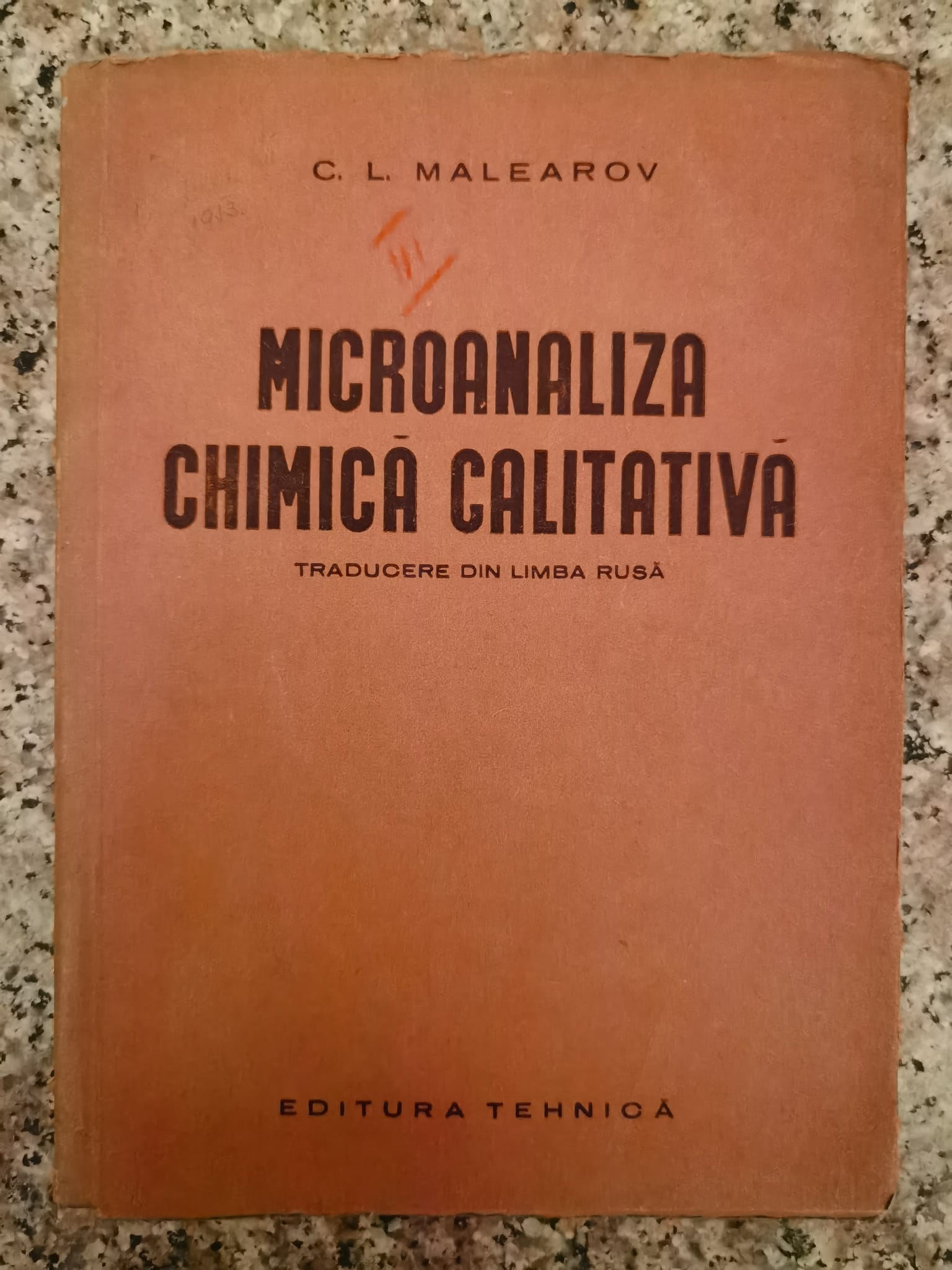 MICROANALIZA CHIMICA CALITATIVA                                                           ...