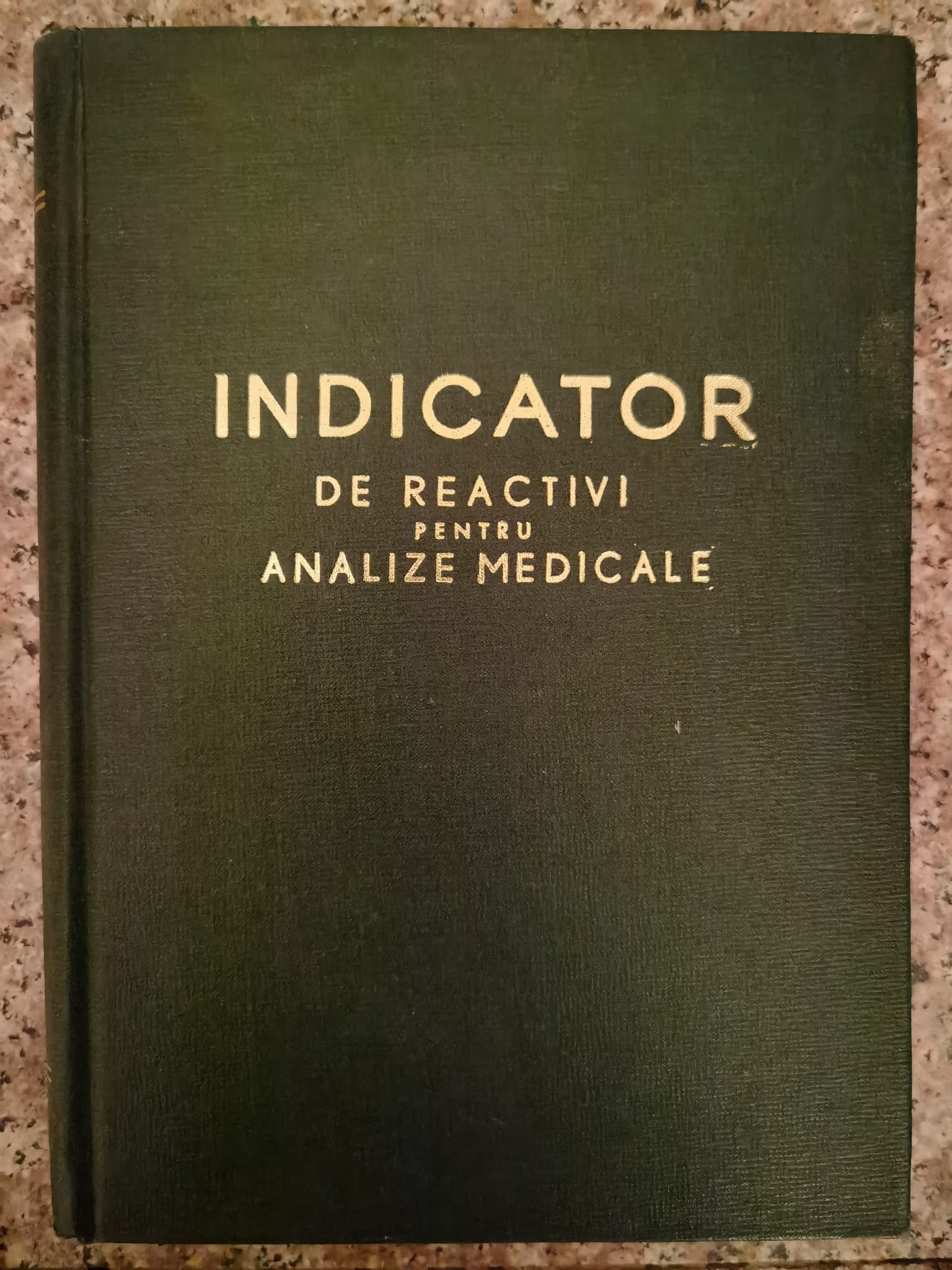 INDICATOR DE REACTIVI PENTRU ANALIZE MEDICALE                                             ...