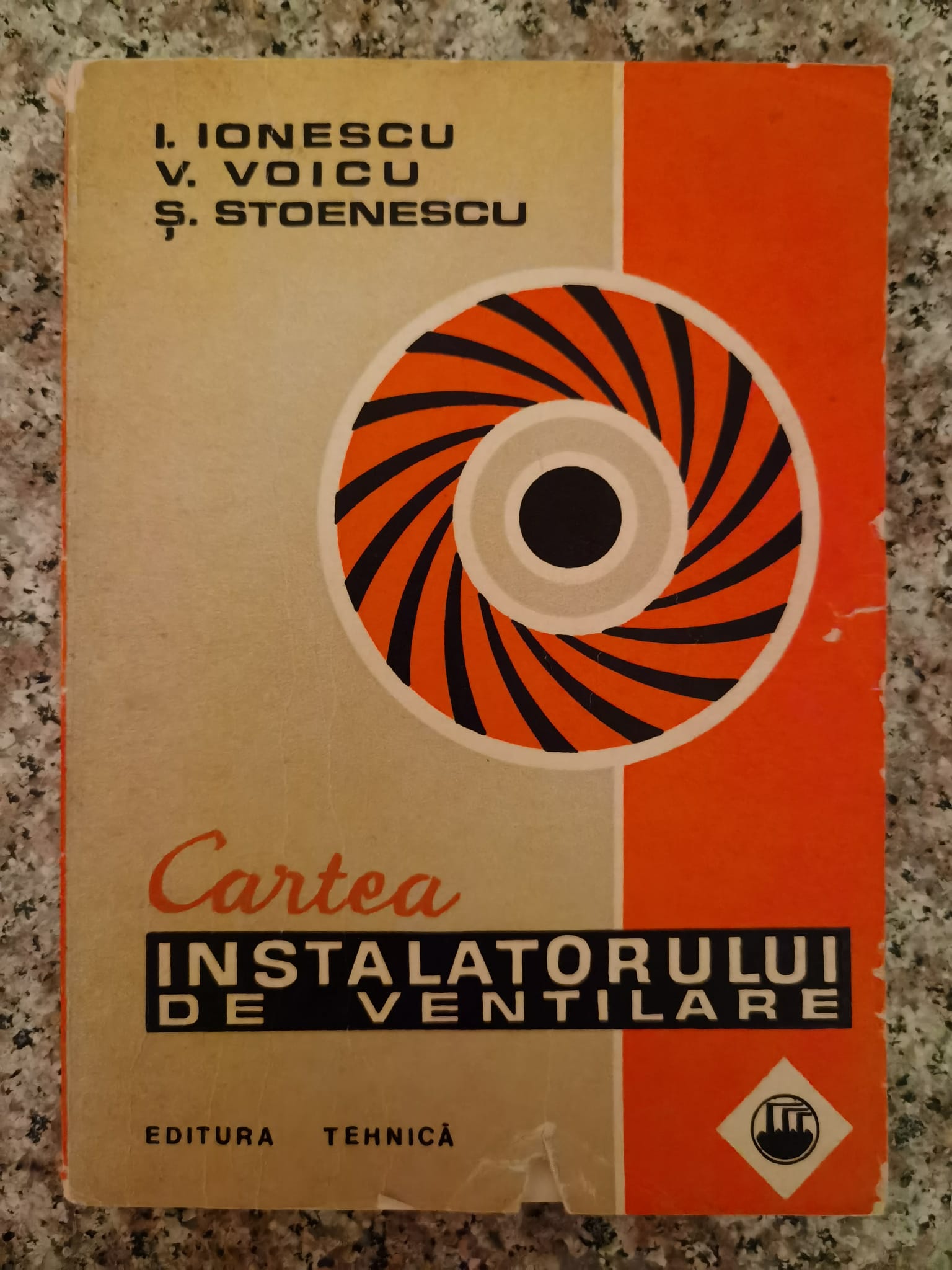 cartea instalatorului de ventilare                                                                   i.ionescu v.voicu s.stoenescu                                                                       
