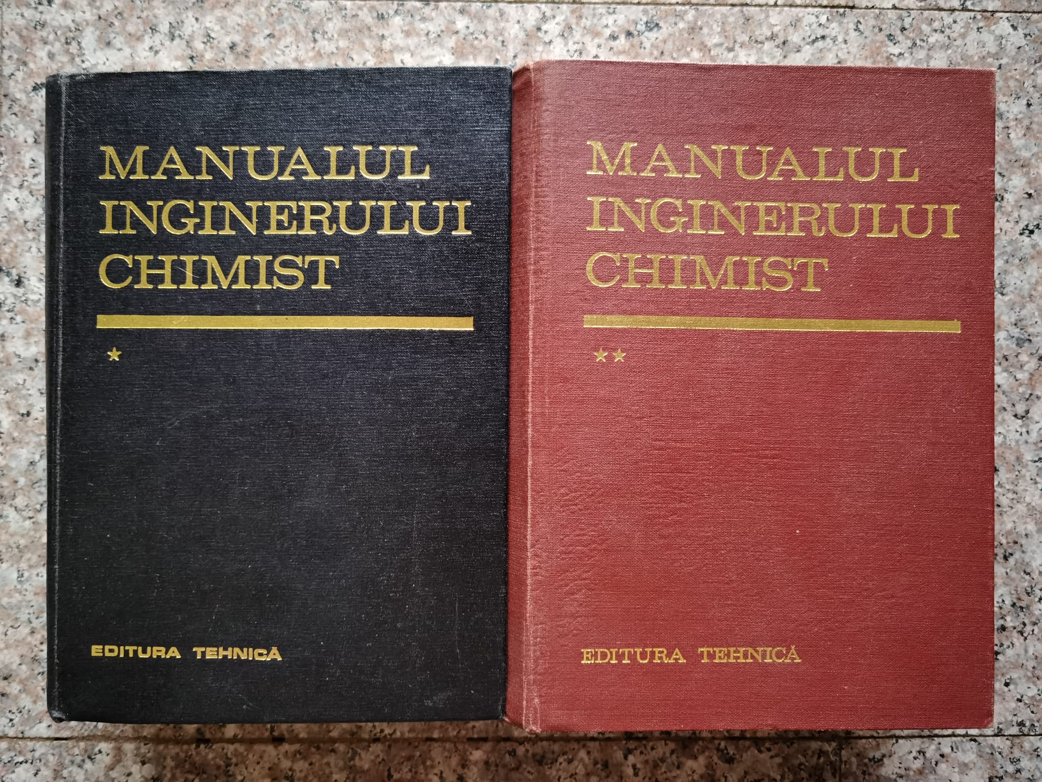 manualul inginerului chimist vol.1-2                                                                 colectiv                                                                                            