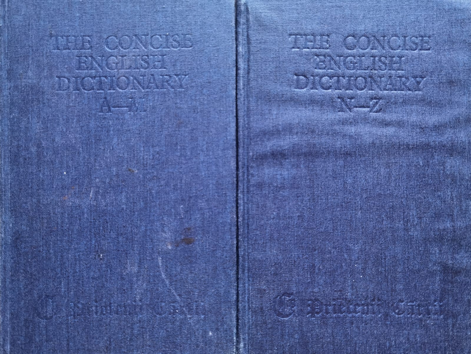 the concise english dictionary vol.1-2                                                               h.w. fowler    f.g. fowler                                                                          