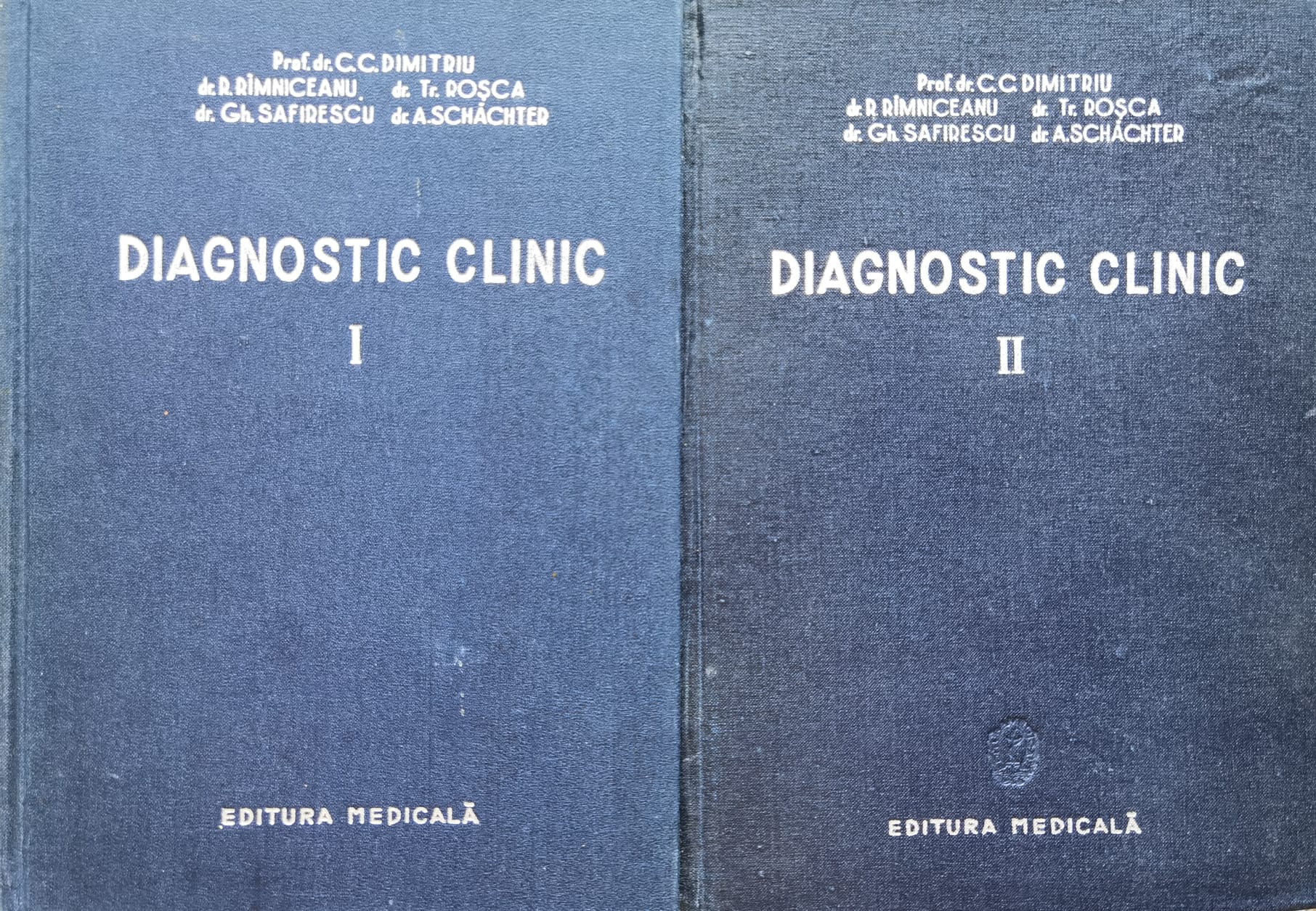 diagnostic clinic vol. 1-2                                                                           c. c. dimitriu                                                                                      