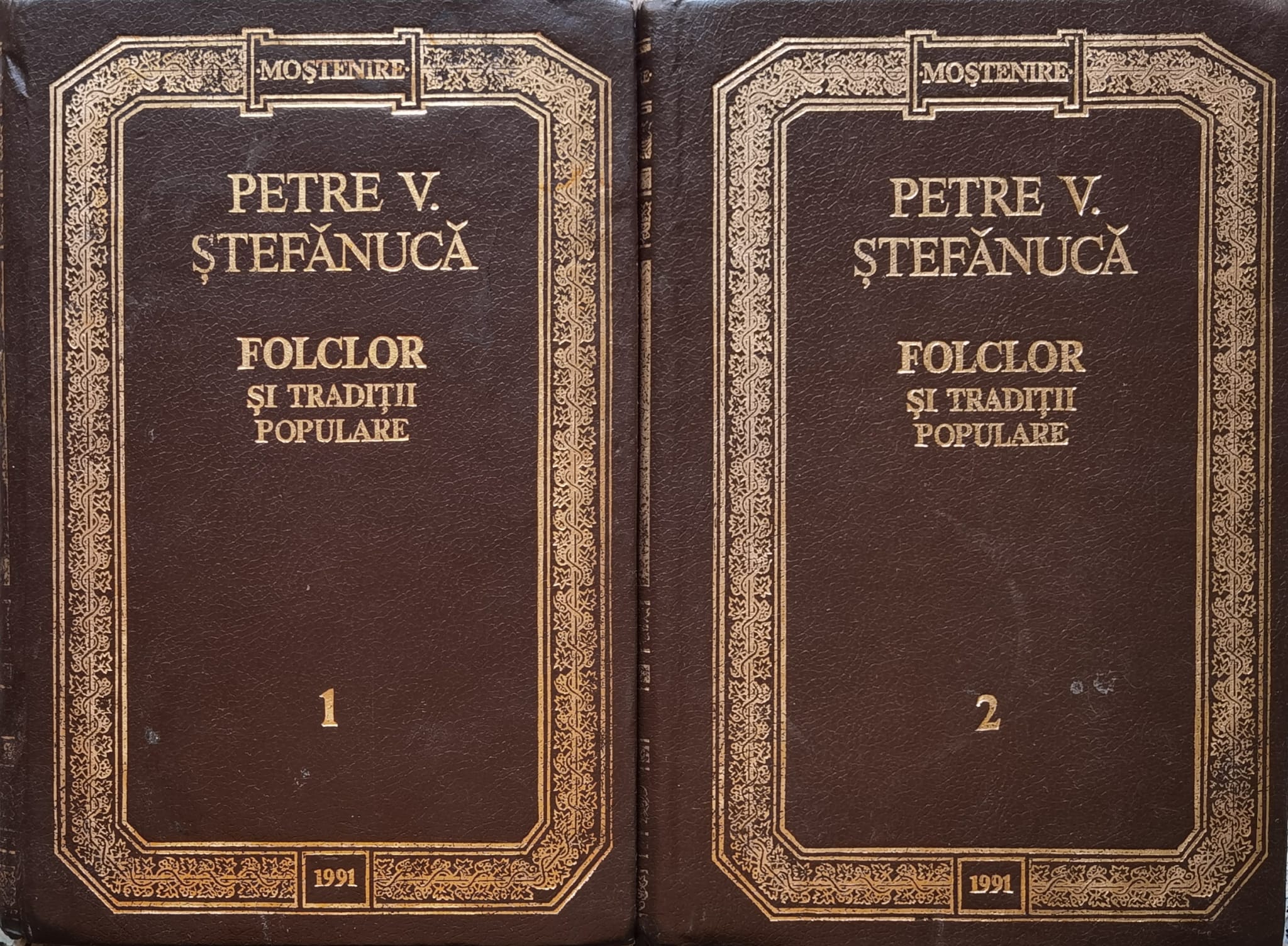 folclor si traditii populare vol.1-2                                                                 petre v.stefanuca                                                                                   