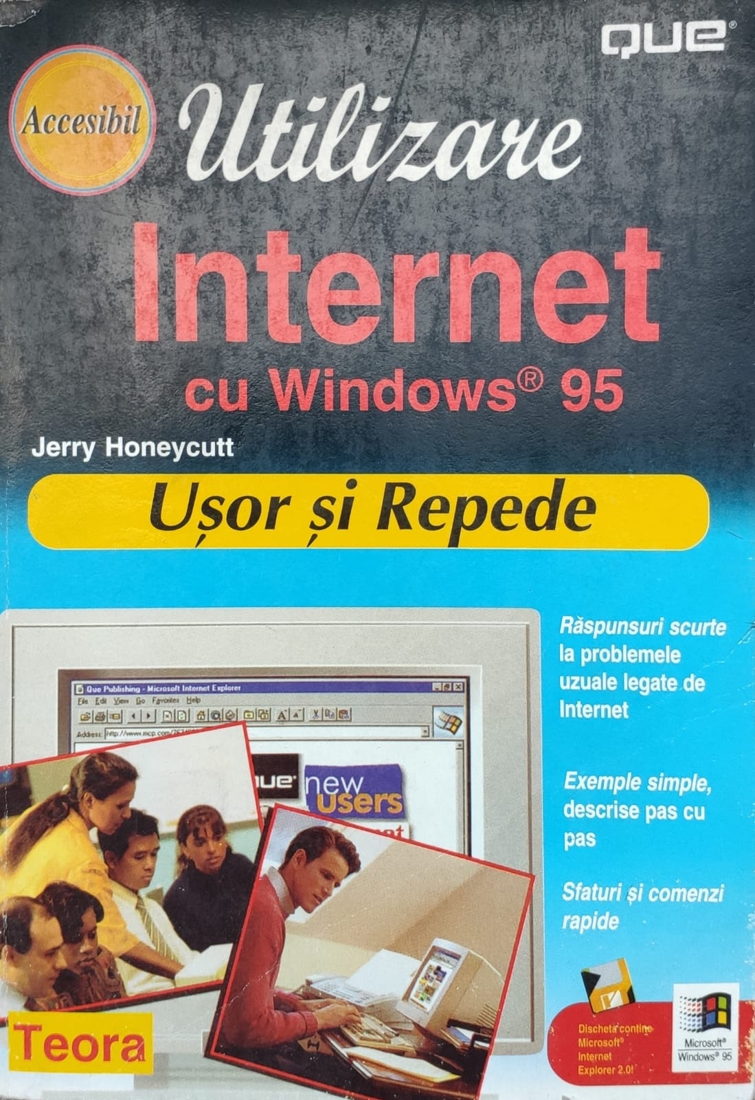 utilizare internet cu windows 95 usor si repede                                                      j. honeycutt                                                                                        