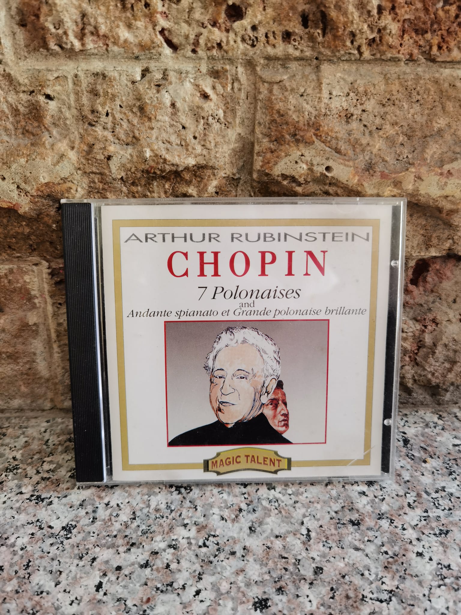 cd arthur rubinstein,chopin – 7 polonaises and andante spianato et grande polonaise brillant         arthur rubinstein,chopin                                                                            