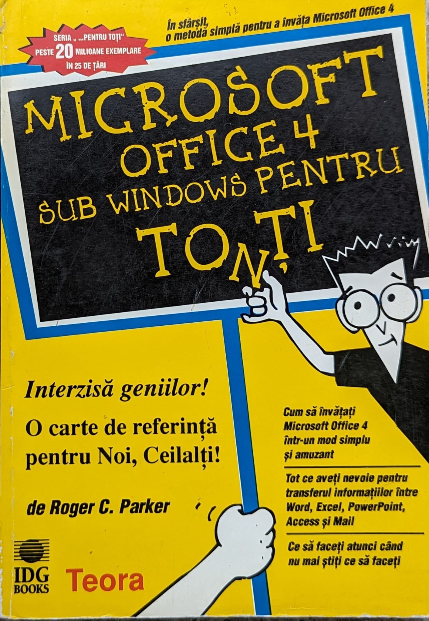 microsoft office 4 sub windows pentru toti                                                           roger c. parker                                                                                     