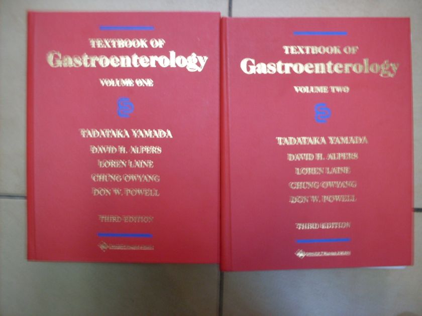 text book of gastroenterology1-2                                                                     tadataka yamada, davis h. alpers , loren laine                                                      