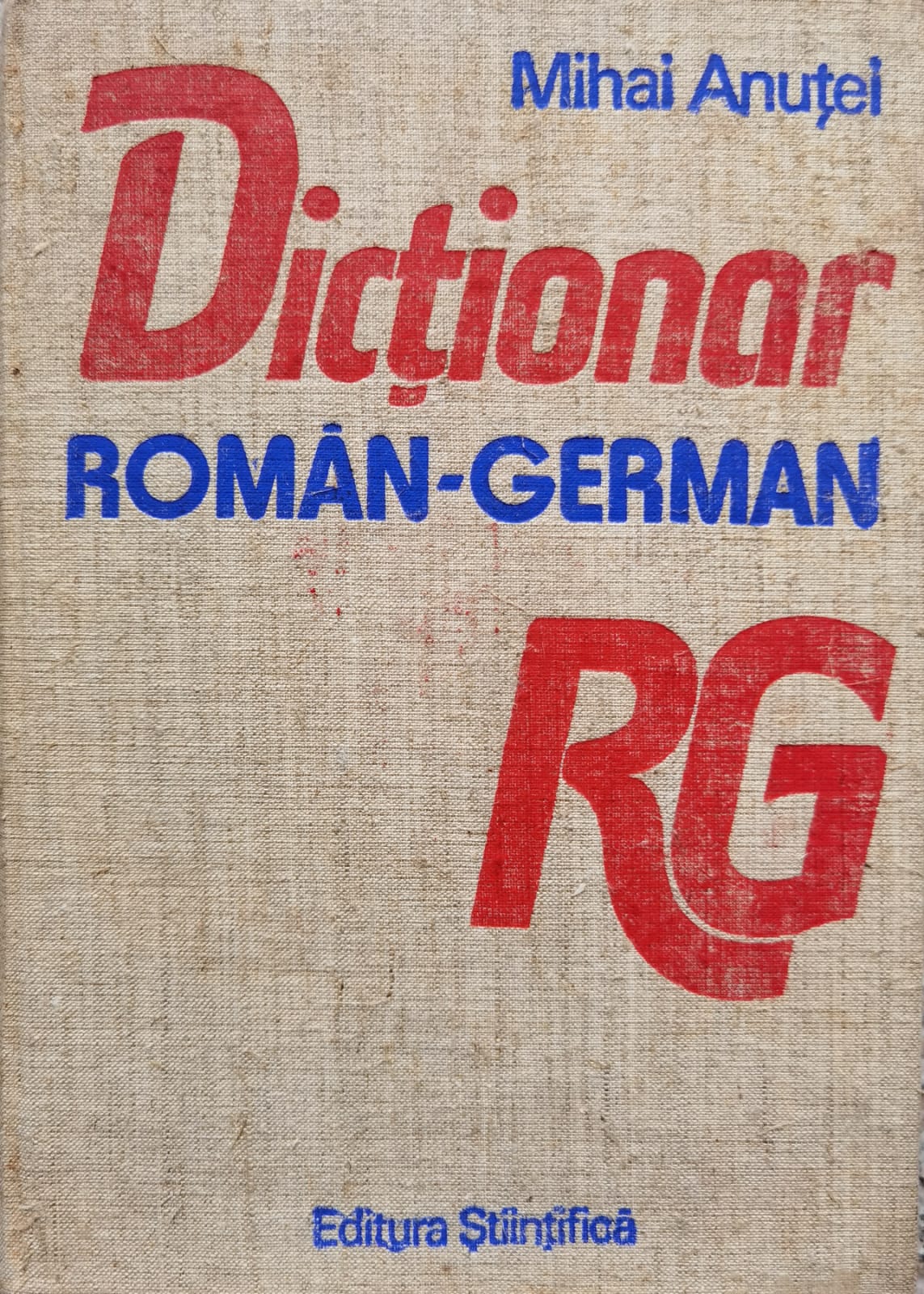 dictionar roman-german                                                                               mihai anutei                                                                                        