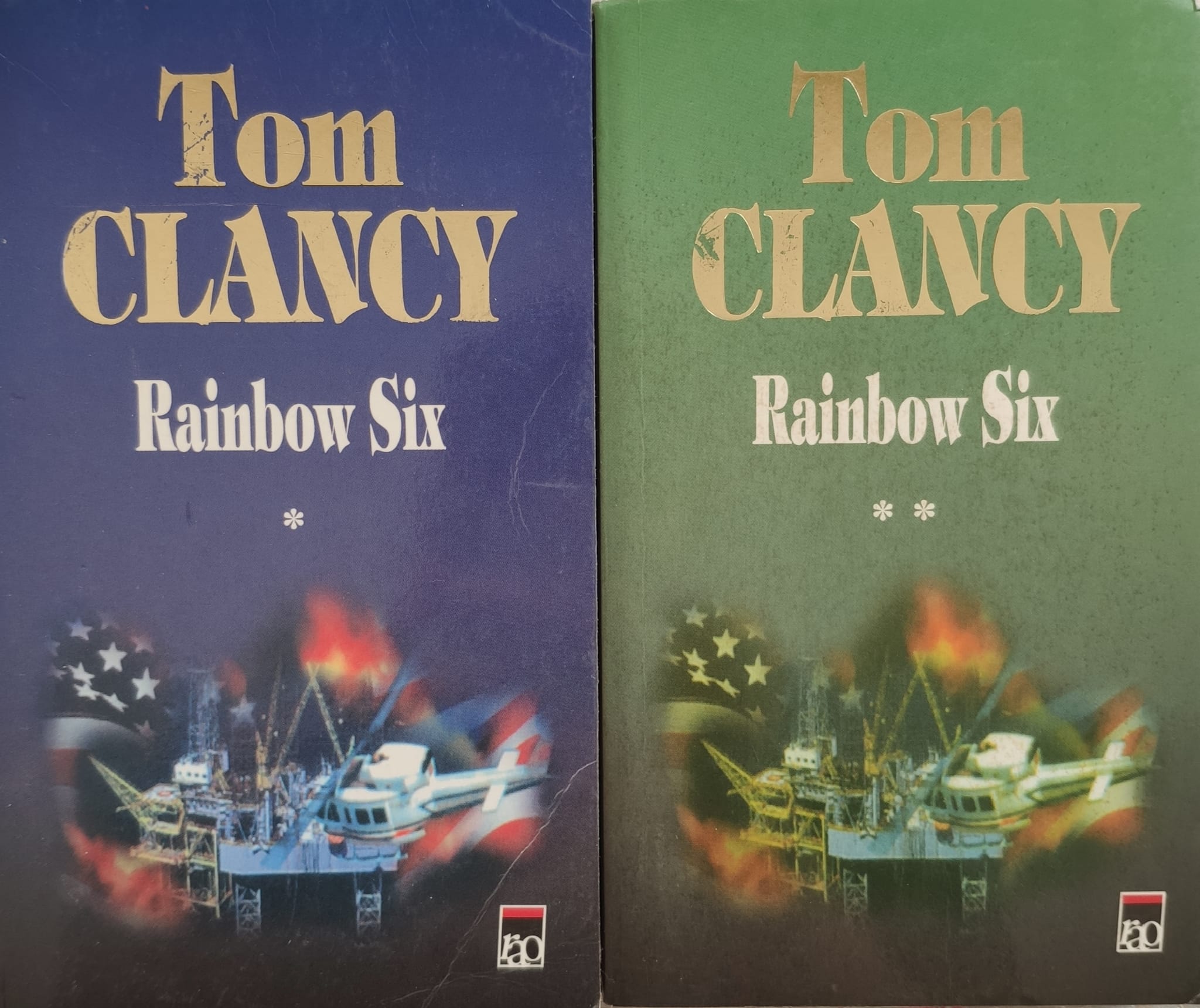 rainbow six vol 1-2                                                                                  tom clancy                                                                                          