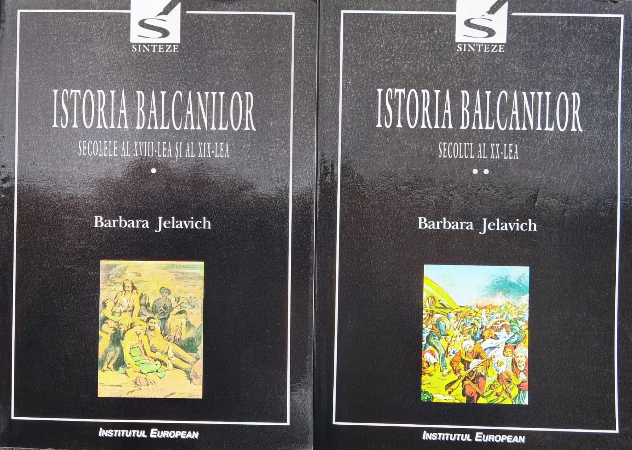 istoria balcanilor (2 volume)                                                                        barbara jelavich                                                                                    